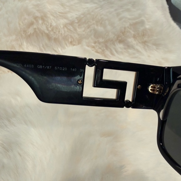 Versace Black Sunglasses with Logo Box main image 5